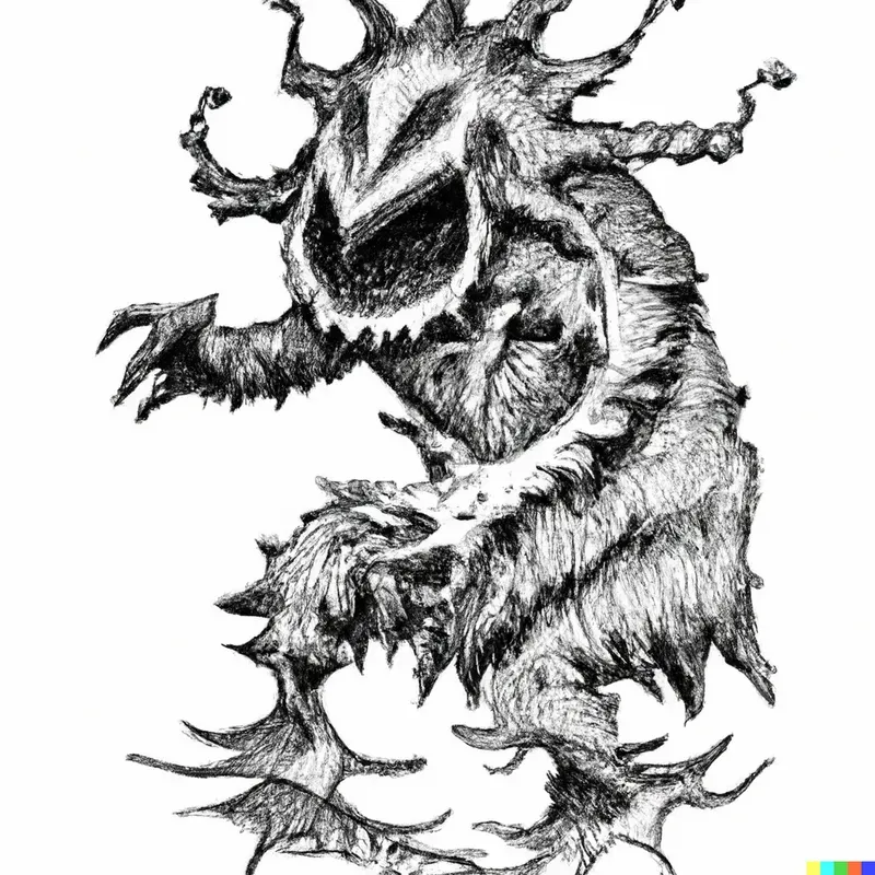 D&D Pen and Ink Monsters