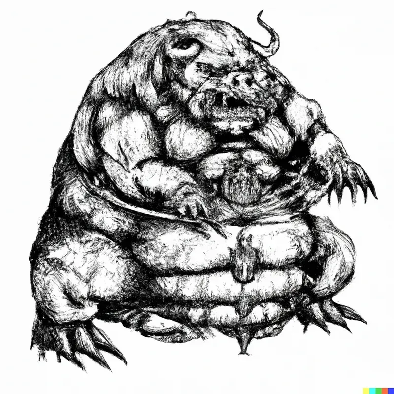 D&D Pen and Ink Monsters