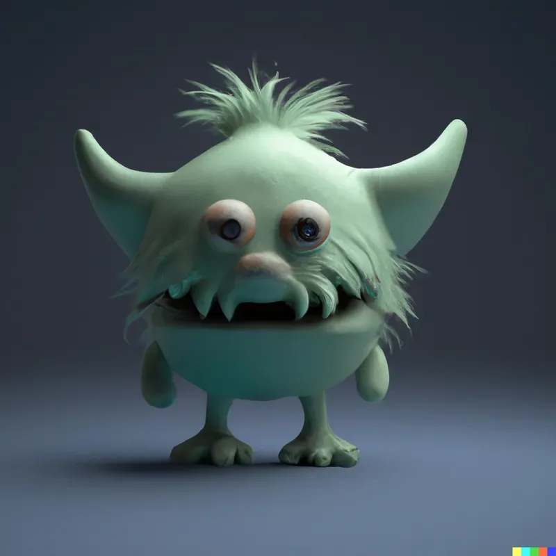 Cute 3d Monsters