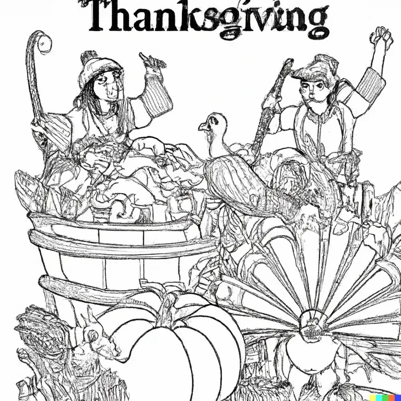 Thanksgiving Coloring