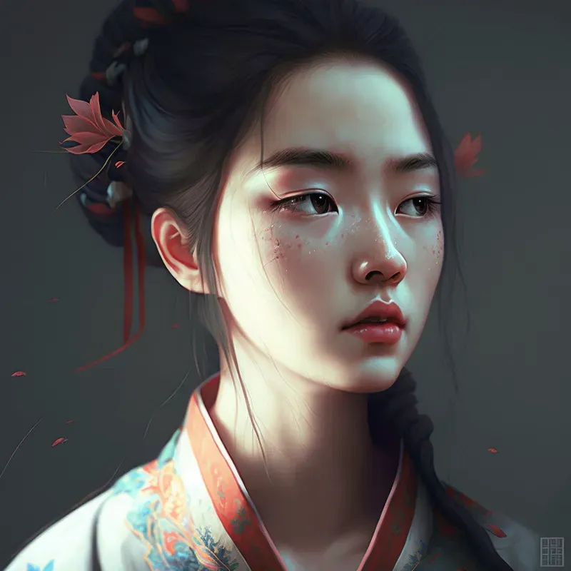 Surreal Asian Portraits
