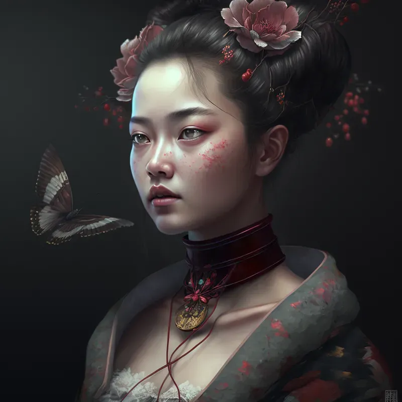 Surreal Asian Portraits