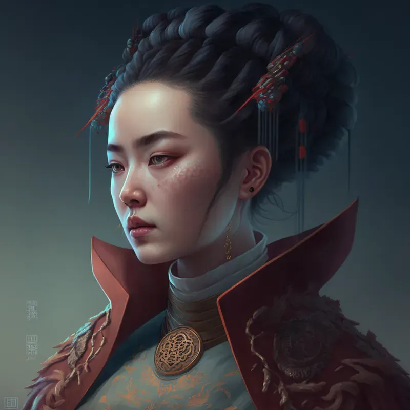 Surreal Asian Portraits