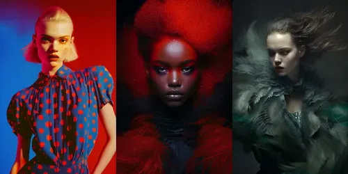 Fashion Photographs With Movement generated by midjourney