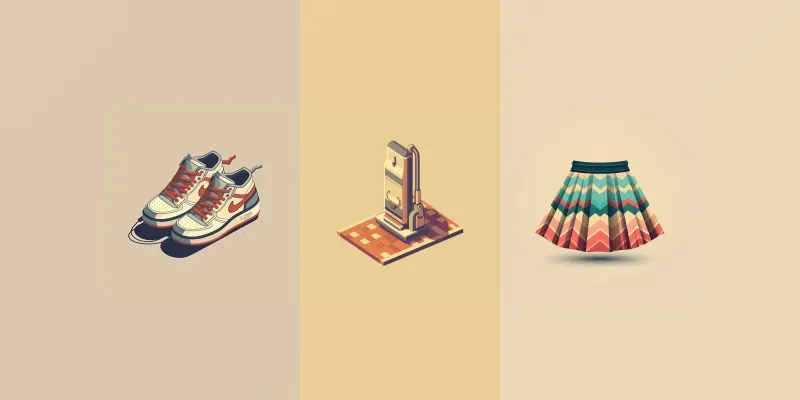 Retro Style Things generated by undefined