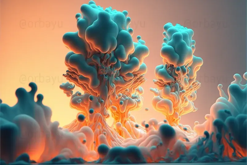 Abstract Fractal Fluids