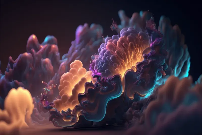 Abstract Fractal Fluids