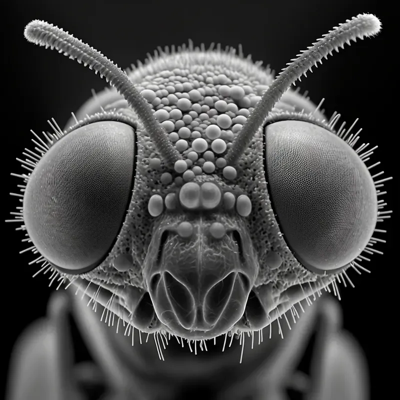 Electron Microscope Photographs