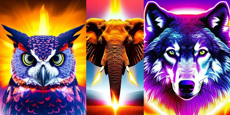 Starry Animals generated by undefined