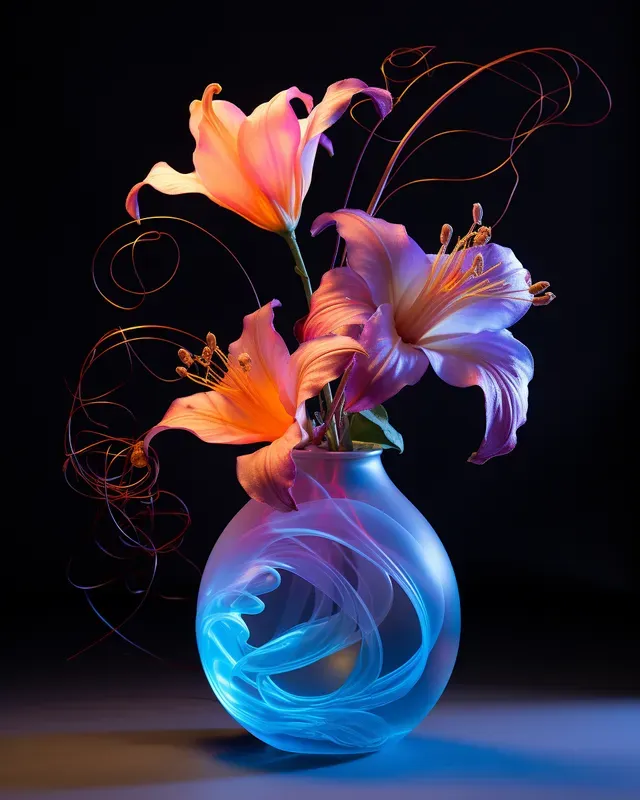 Ikebana Flower Arrangements