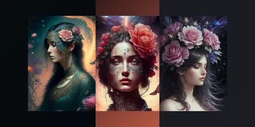 Beautiful Dreamlike Portraits generated by stable-diffusion