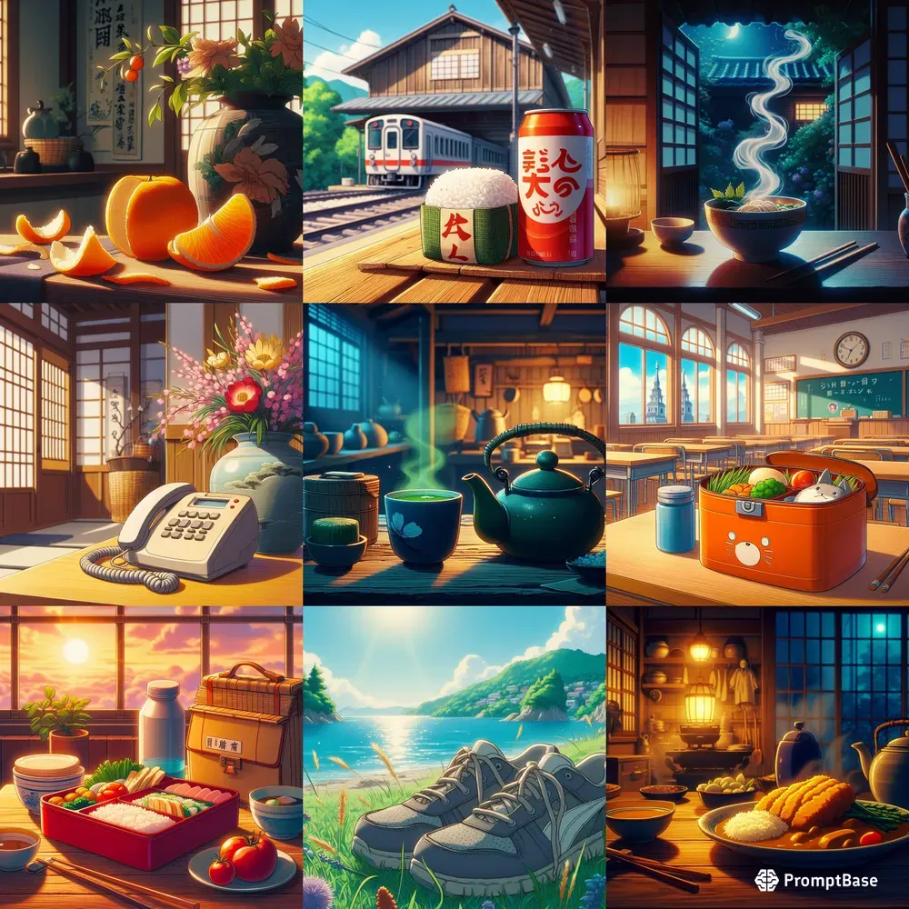 Ghibli Still Lifes