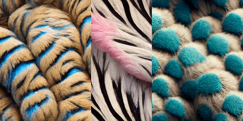Seamless Fur Pattern generated by undefined