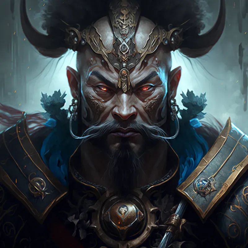 Illustrations Of A Fantastic Warriors