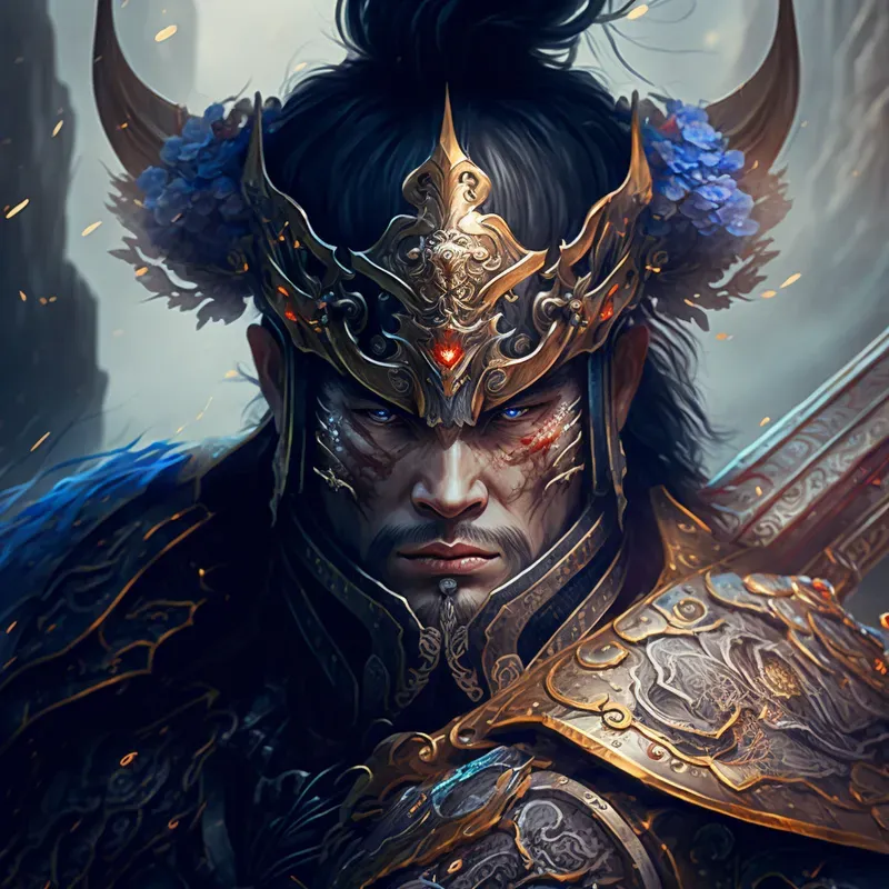 Illustrations Of A Fantastic Warriors