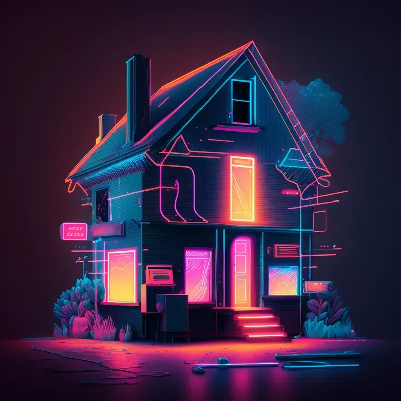 Electric Neon Subjects