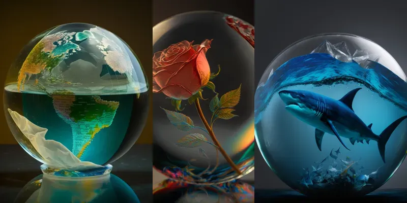 Glass Globes generated by undefined
