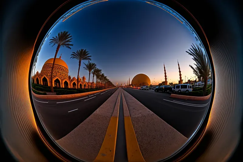 Fisheye City Skylines