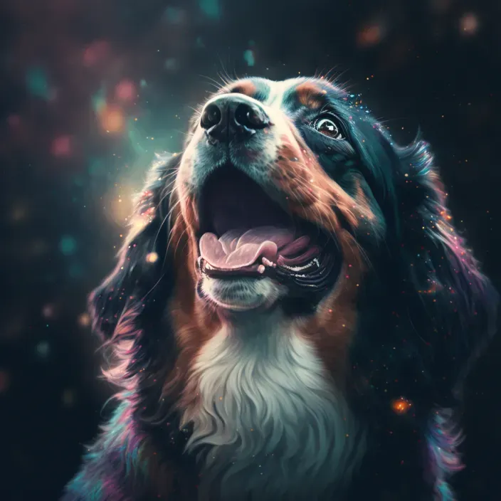 Animal Under The Starry Sky Illustrations
