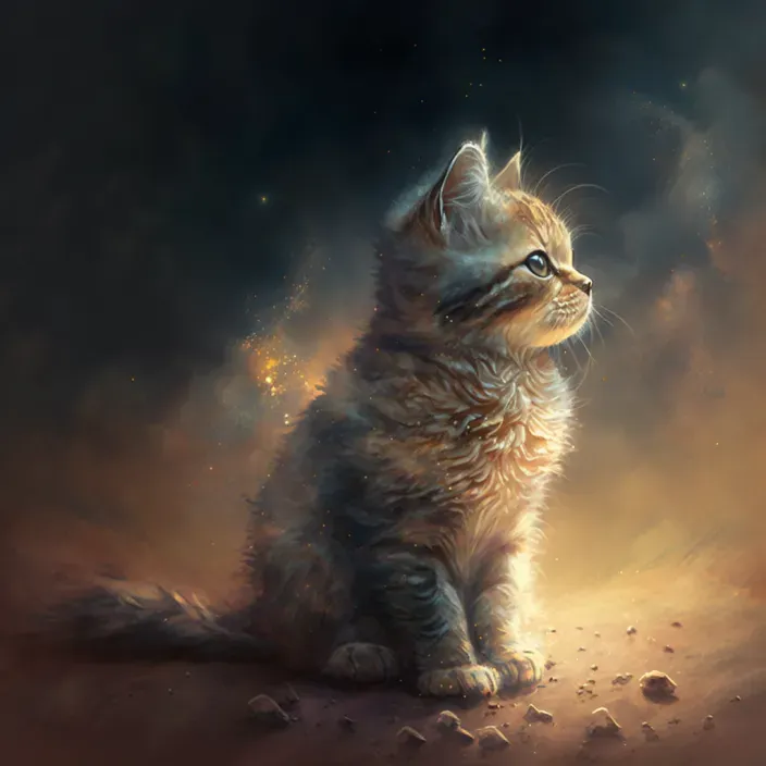 Animal Under The Starry Sky Illustrations
