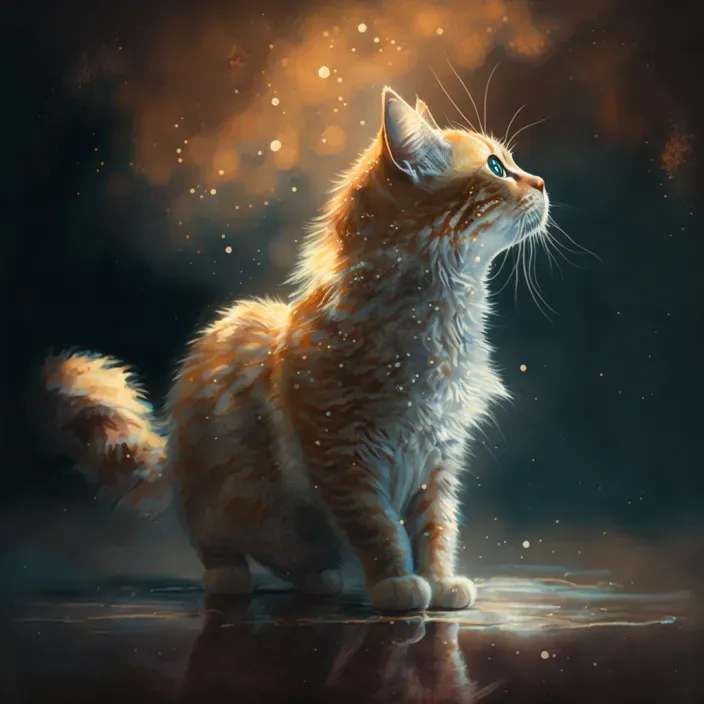 Animal Under The Starry Sky Illustrations