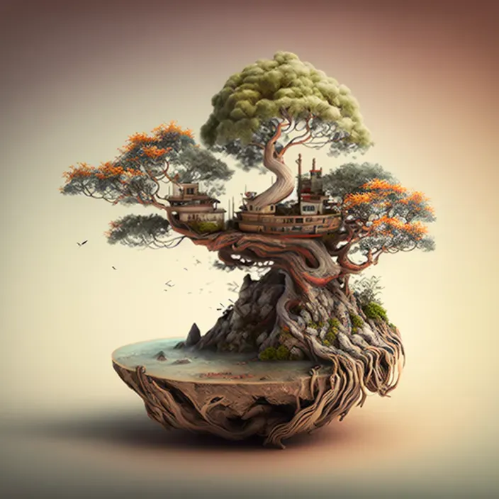 Impossible Bonsai Illustrations