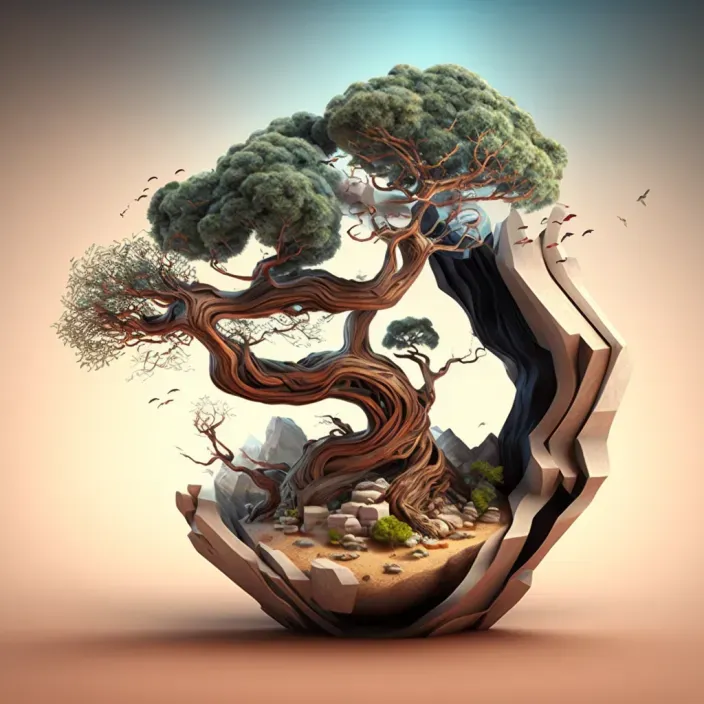 Impossible Bonsai Illustrations