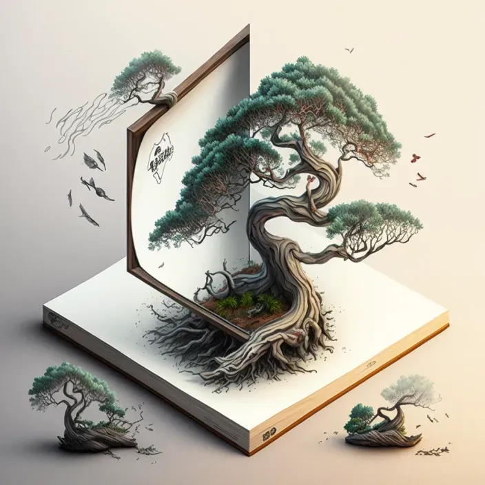 Impossible Bonsai Illustrations