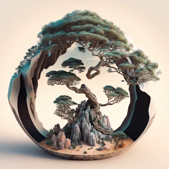 Impossible Bonsai Illustrations