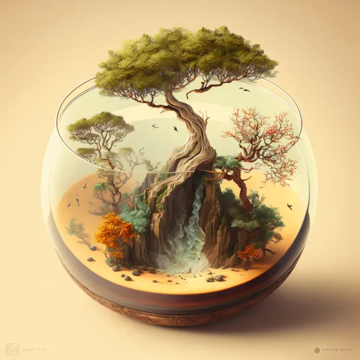 Impossible Bonsai Illustrations