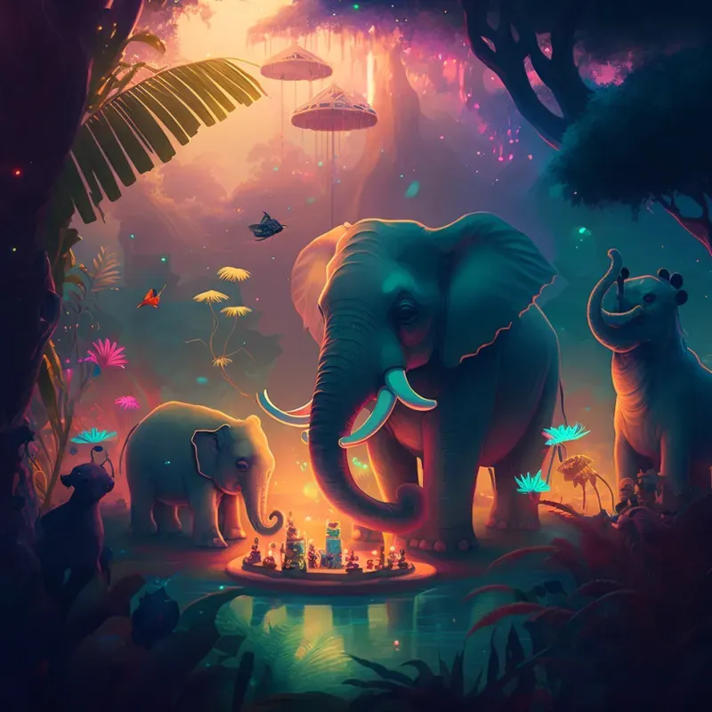 Animal Family Gatherings