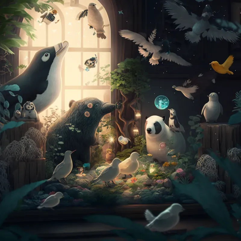 Animal Family Gatherings