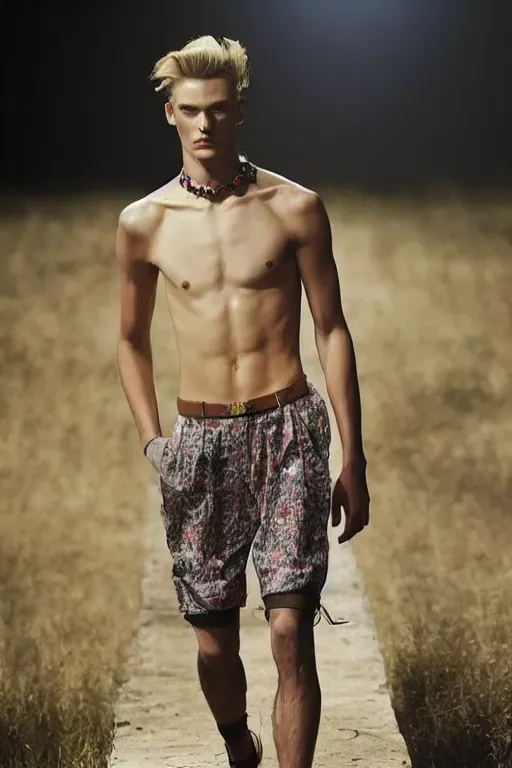 Fashion Models On The Runways