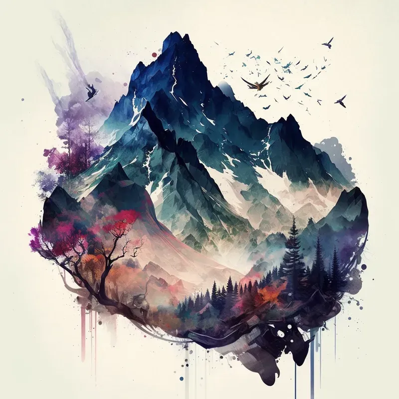 Beautiful Watercolor Illustrations