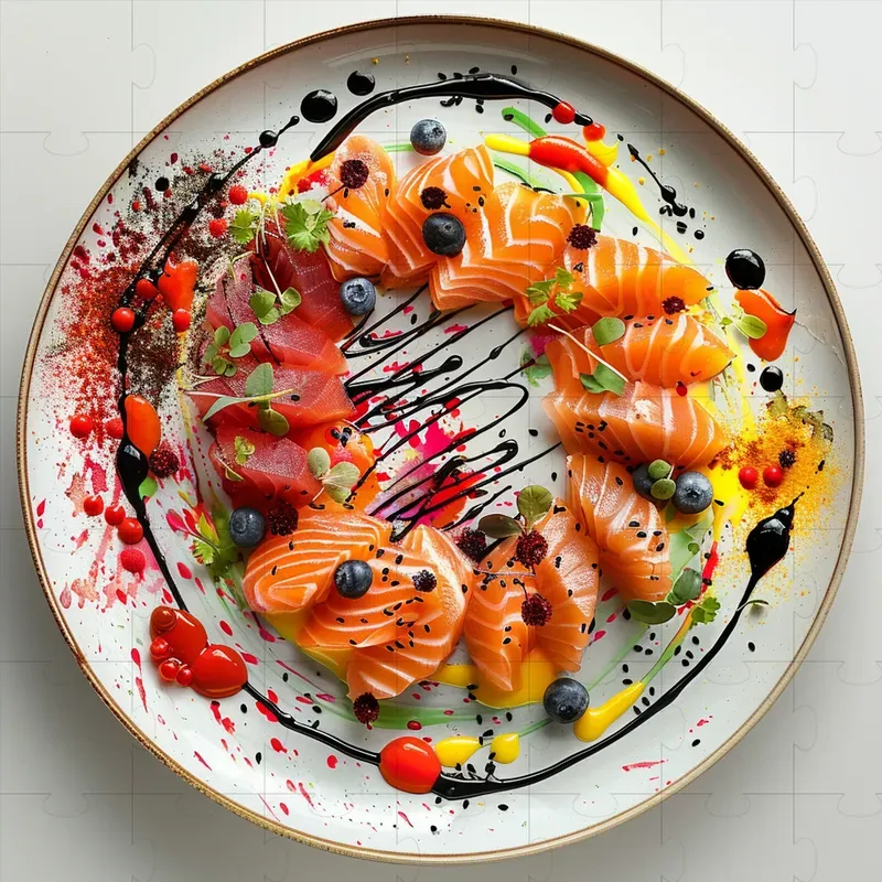 Chaotic And Creative Looking Meals