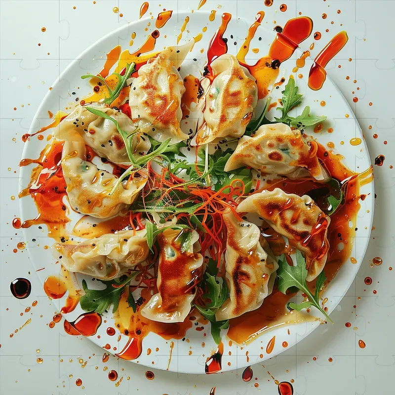 Chaotic And Creative Looking Meals