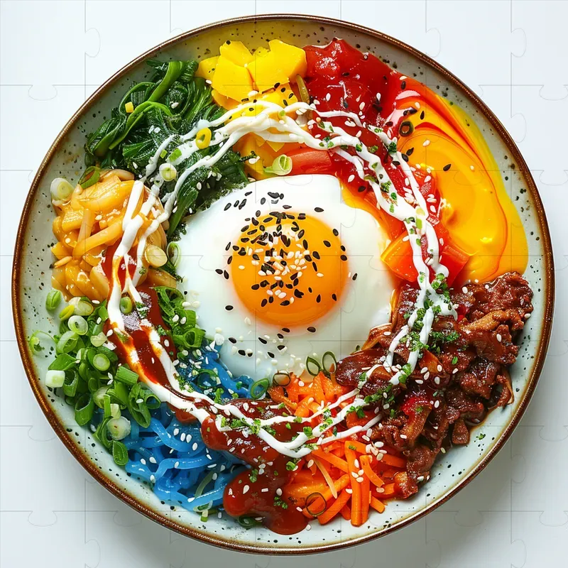 Chaotic And Creative Looking Meals