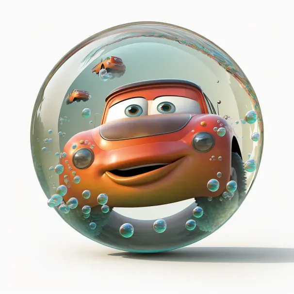 Objects Inside Bubbles