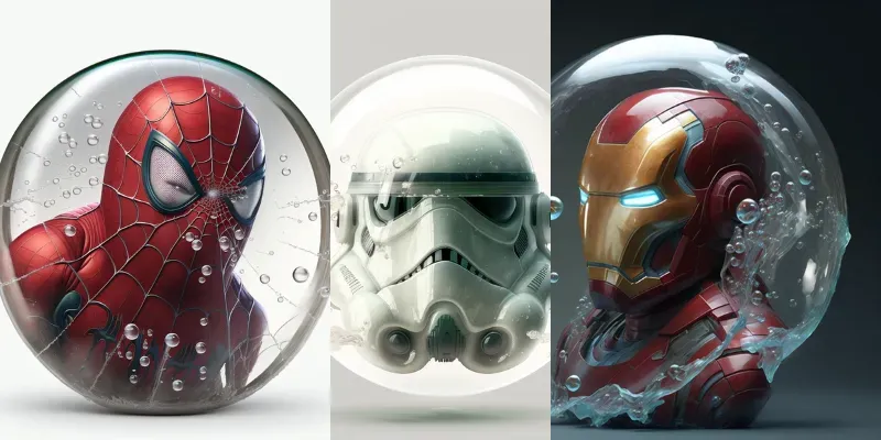 Objects Inside Bubbles generated by undefined
