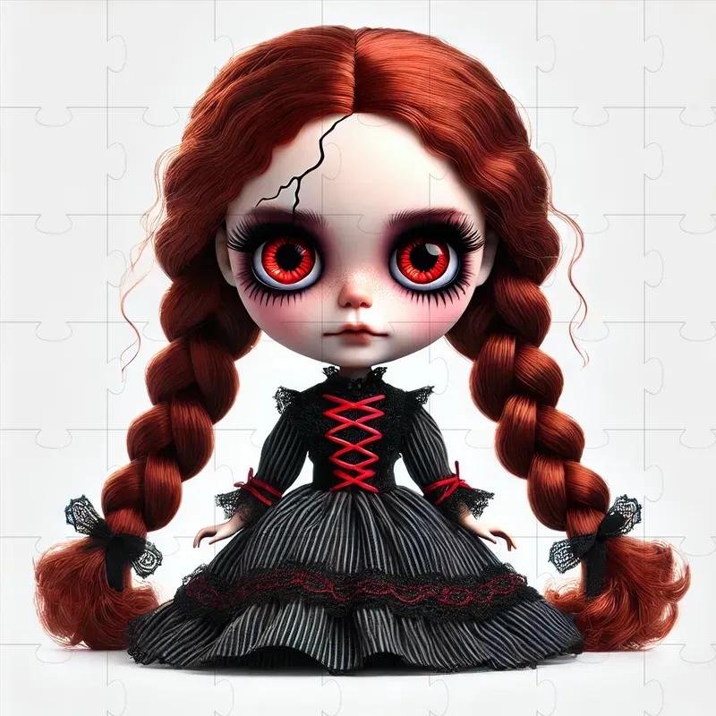 Cute Creepy Halloween Dolls