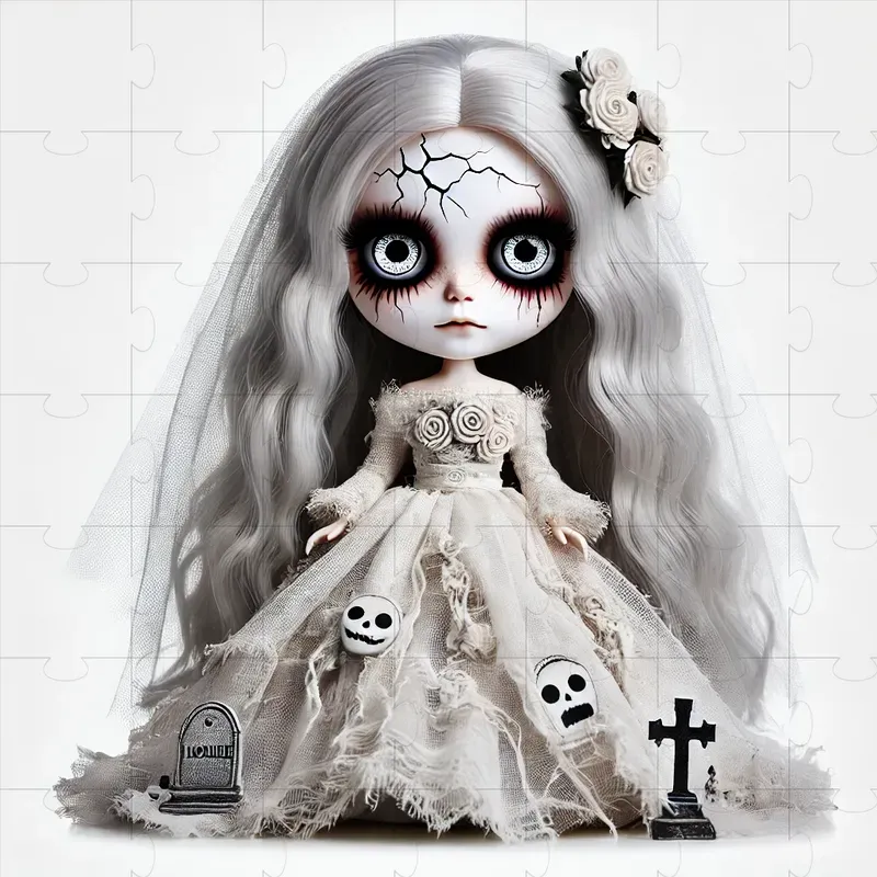 Cute Creepy Halloween Dolls