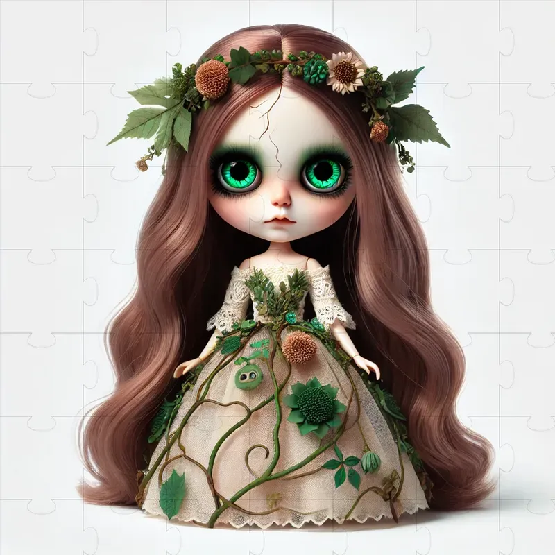 Cute Creepy Halloween Dolls