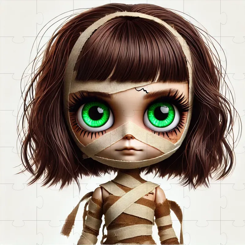 Cute Creepy Halloween Dolls
