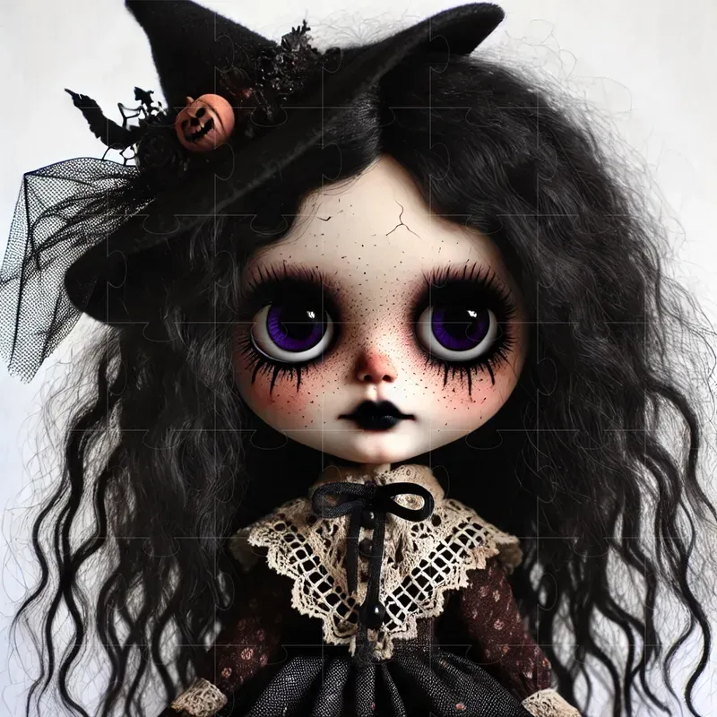 Cute Creepy Halloween Dolls