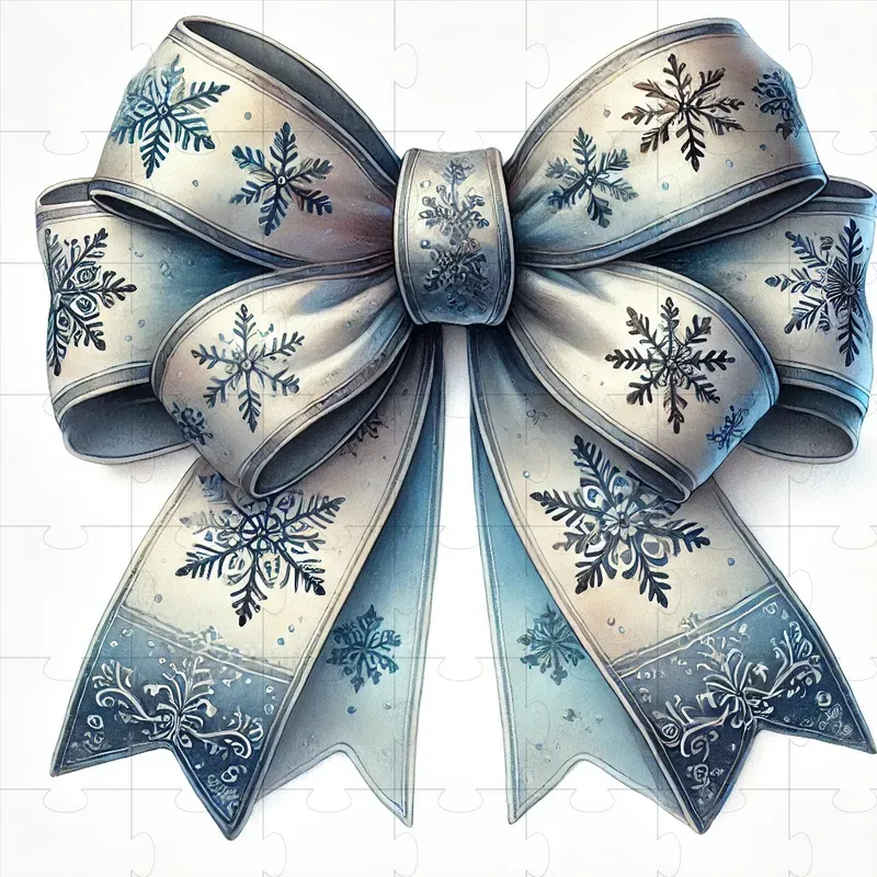 Vintage Watercolor Christmas Bow Designs
