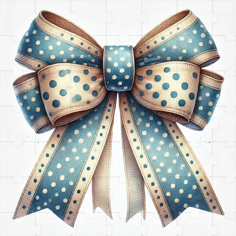 Vintage Watercolor Christmas Bow Designs