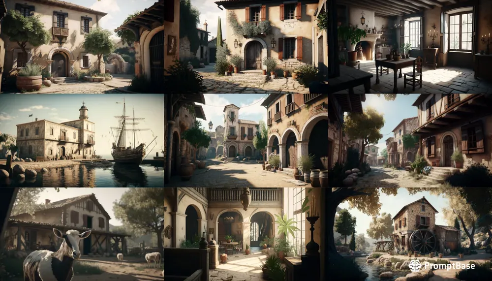 French Renaissance Villages
