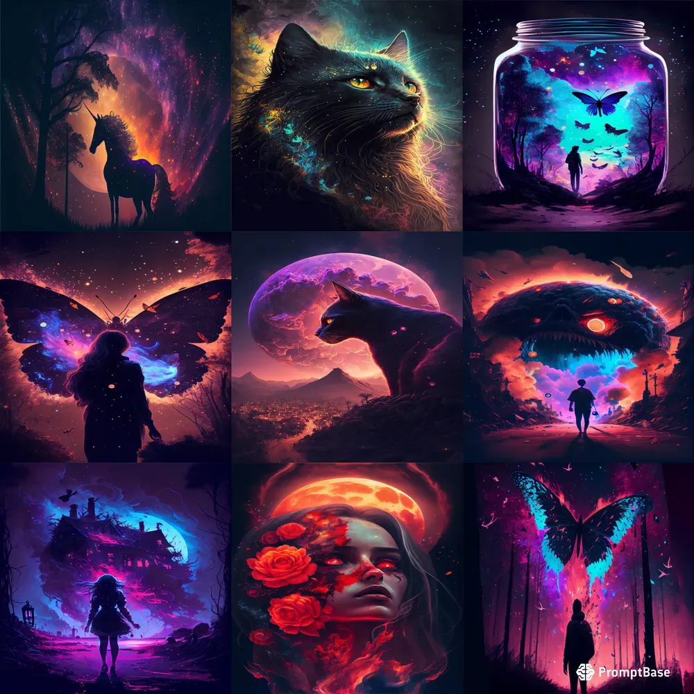 Emoji Space Art