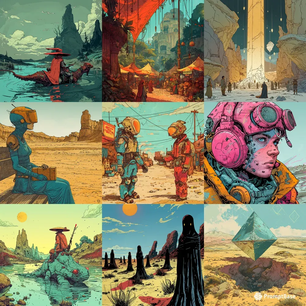 European Fantasy Comic Aesthetics