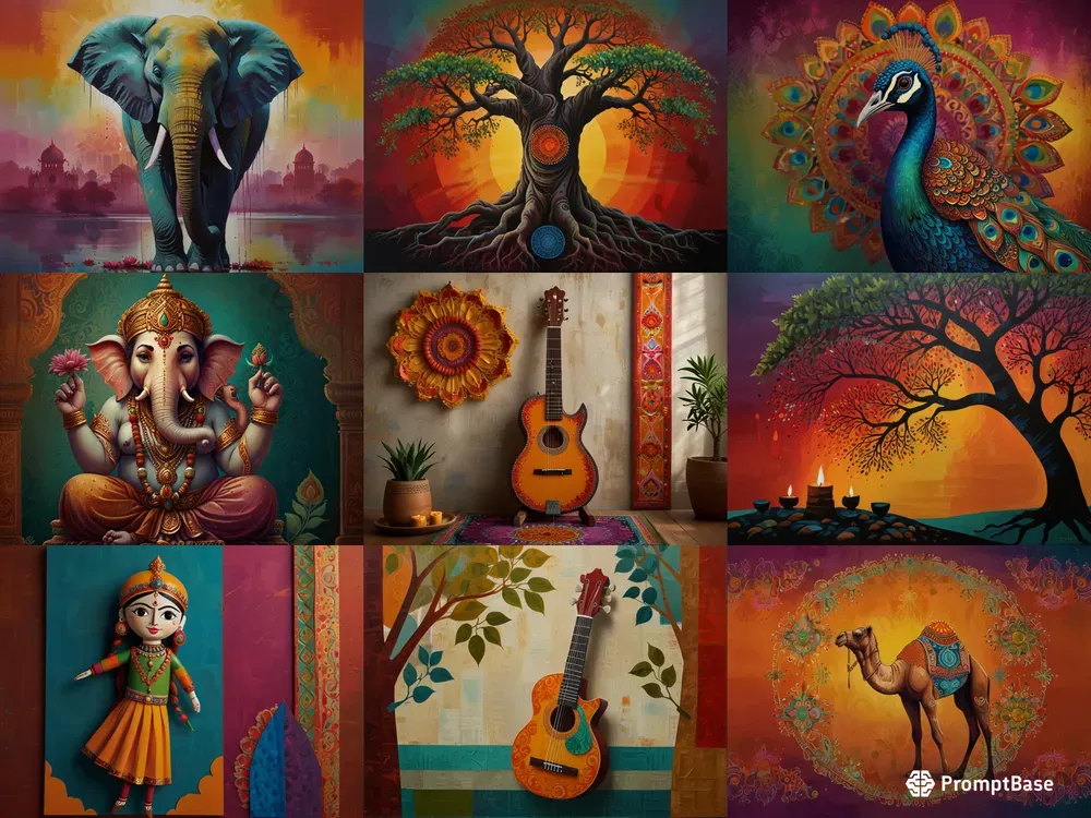 Indian Fusion Art